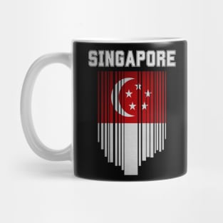 Singapore flag, singaporean flag Mug